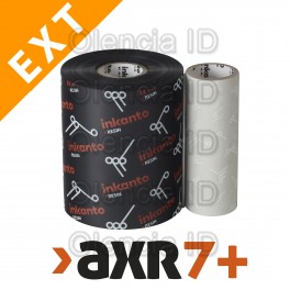 Ruban transfert thermique 40 mm x 300 M Résine Standard AXR 7+ Mandrin 25,4mm encrage extérieur