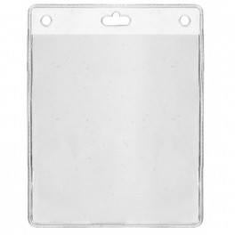 Porte badge souple format 86 x 101 mm