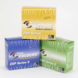 Ruban couleur YMCKI pour Zebra ZXP Series 9  - 500 faces