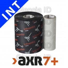 Ruban transfert thermique 40 mm x 300 M Résine Standard AXR 7+ Mandrin 25,4mm encrage intérieur