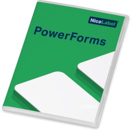 Logiciel d'édition d'étiquettes NiceLabel PowerForms et PowerForms Suite