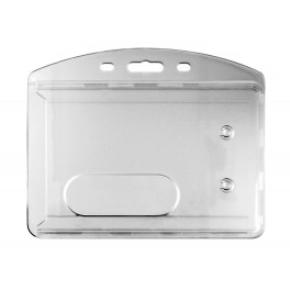 Porte badge transparent dépoli anti UV