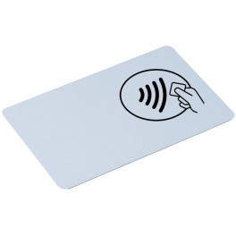 Carte plastique RFID 86x54 mm - Sans contact Prox 125 khz