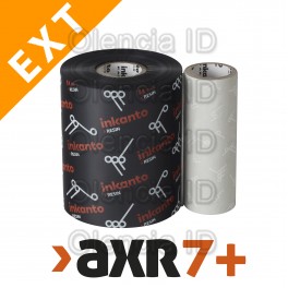 Ruban transfert thermique 50 mm x 300 M R&eacute;sine Standard AXR 7+ Mandrin 25,4mm encrage ext&eacute;rieur